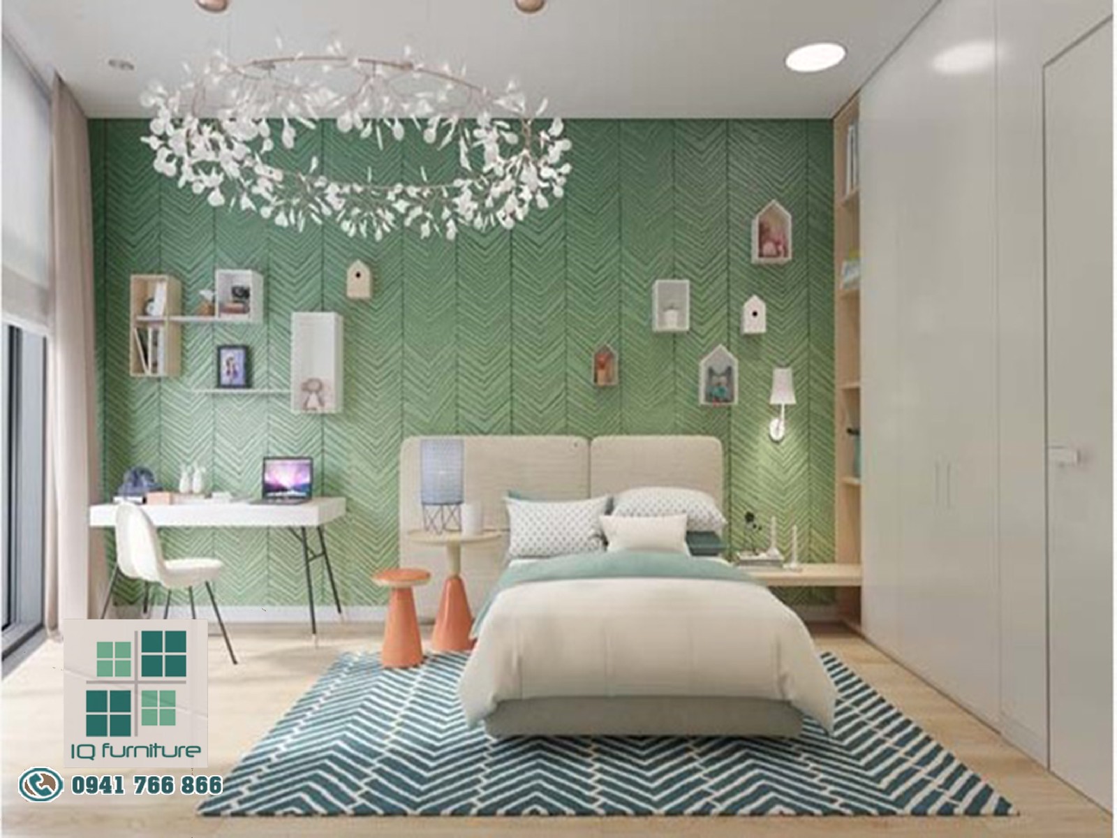 thiết kế nội thất phòng ngủ hải phòng